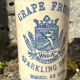French stoneware grapefruit sparkling drink bottles