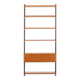 Teak wall unit with console by Kai Kristiansen for FM Mobler, 1960s.