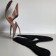 Mrs. Charles Eames_ The shadow does not bend, walnut plywood sculpture