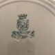 Flat plates in opaque porcelain from Gien "Venice"