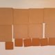 Set of 6 coasters, 6 plates coasters and 2 vintage pimpernel acrylic trivets