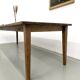 Farm table with tapered legs, L 260 cm