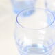 Blue water glasses x5, art deco, delicate, antique, ancient