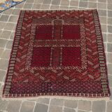 Tapis d'orient fait main hachlou - 124x140cm