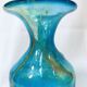 Medina Glass Vase, Art Glass, Malta, Hand Made