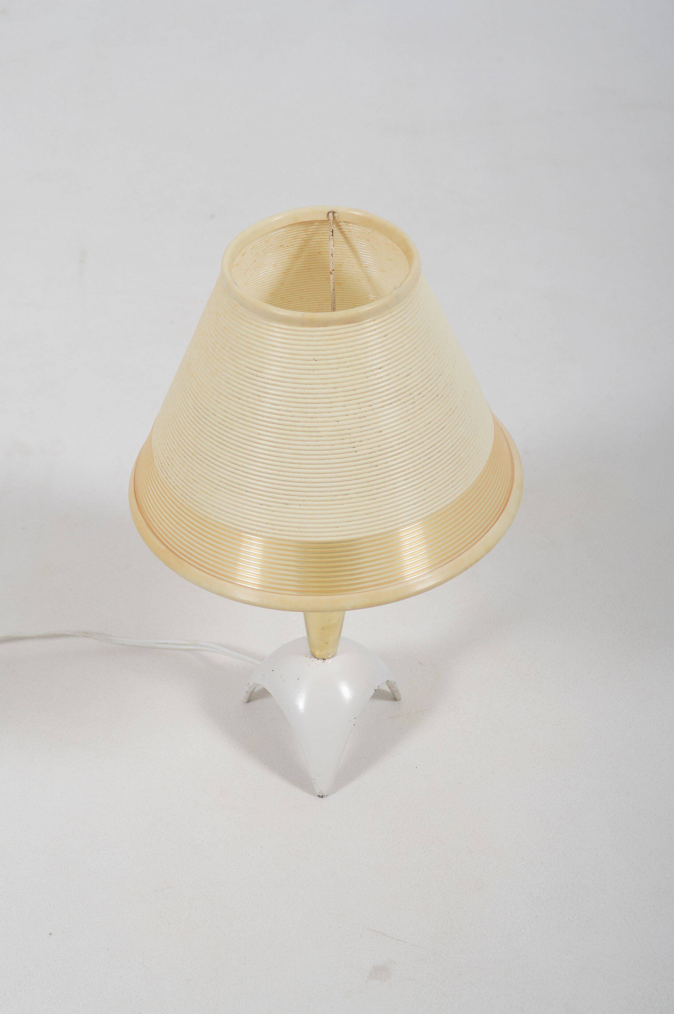 Lampe de table vintage Rotaflex sur trépied, années 50