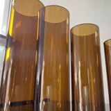 Series of 4 Jacques Bedat nesting vases from the 70s