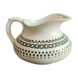 Earthenware pitcher