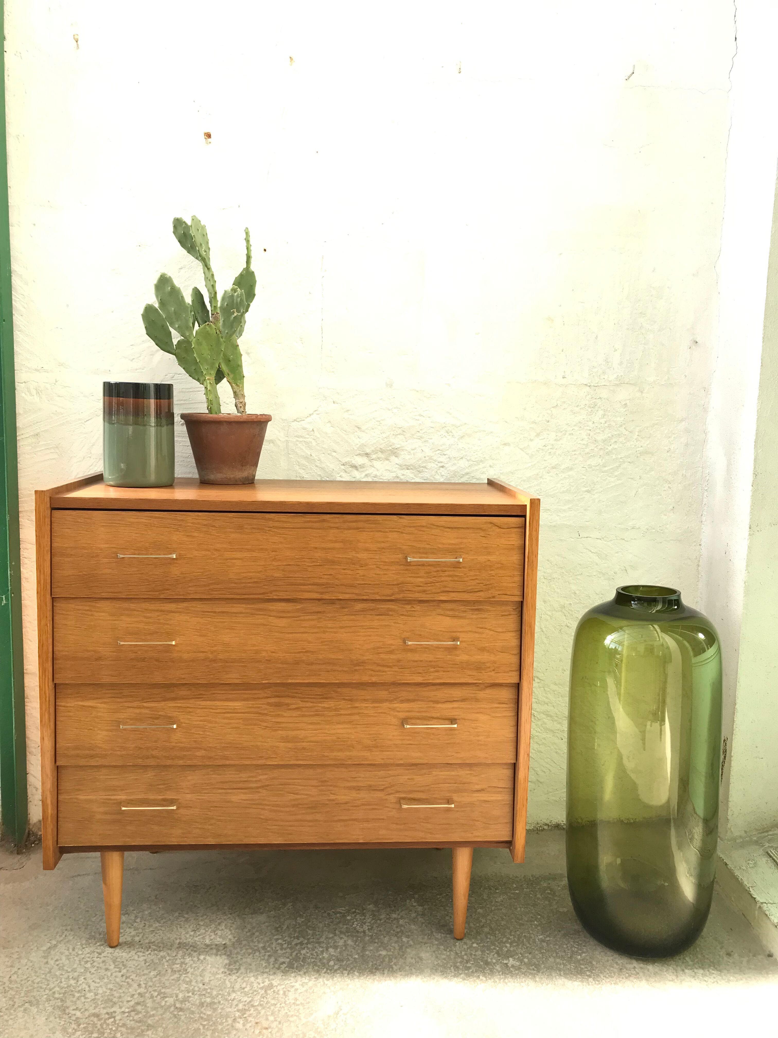 Commode year 60 light oak