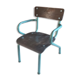 Fauteuil d'écolier vintage
