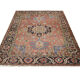 Handmade Persian Heriz Carpet, Large Tribal Wool Rug- 280x220cm
