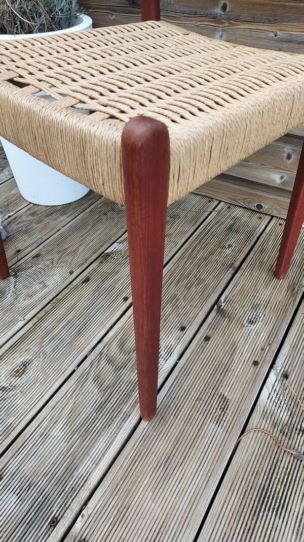 Chaise N3 cordage Danois scandinave design