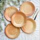 5 Vintage Vallauris Stoneware Plates
