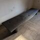 Burnt oak coffee table