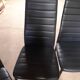 Faux leather chair