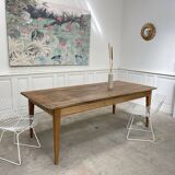 1900 oak table 216cm long