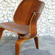 LCW Lounge Chair Walnut by Charles and Ray Eames for Evans / Herman Miller, 1948-49