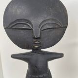 Duo of fertility statuettes from Ghana Ashanti