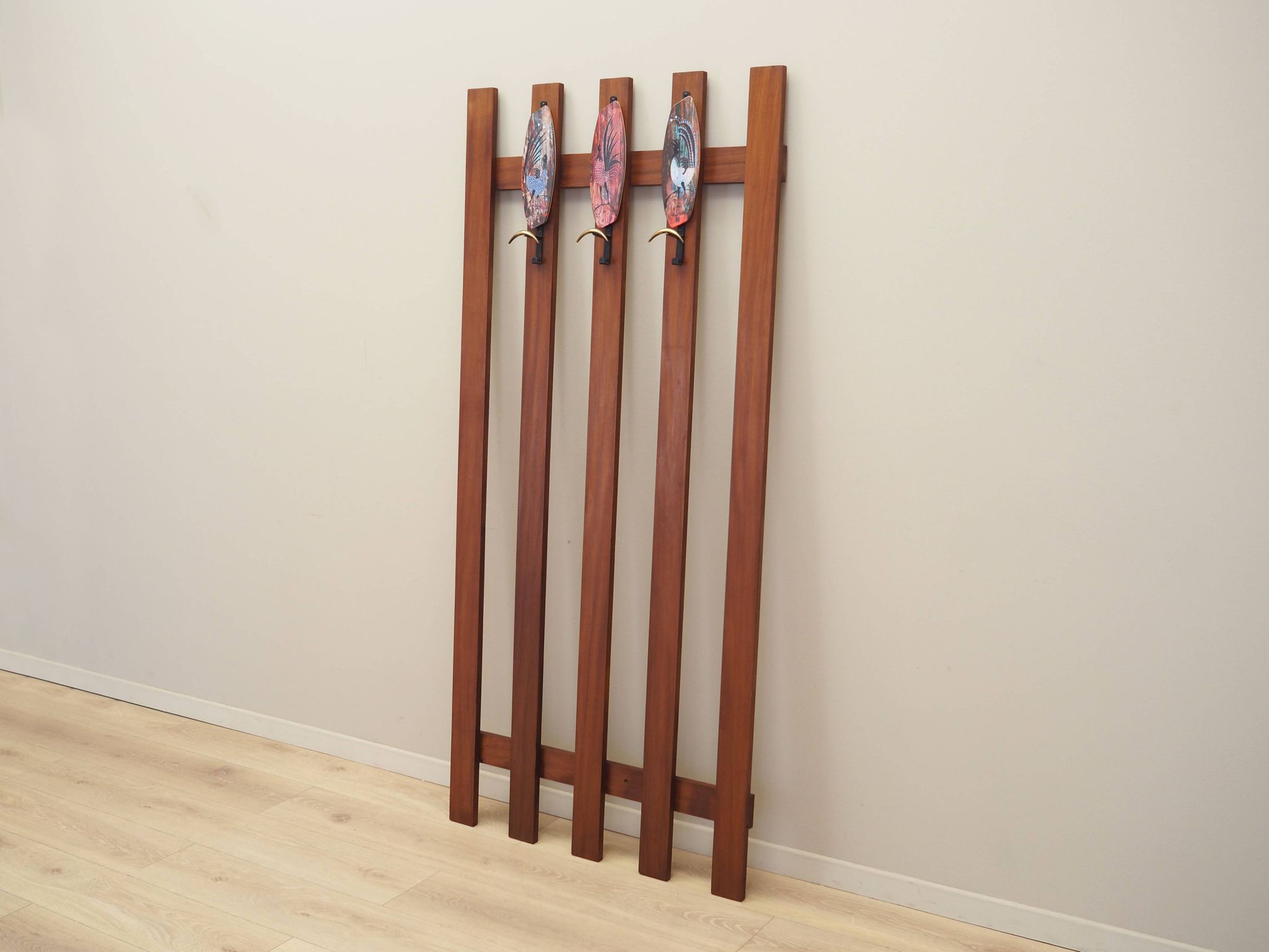 Teak hanger, Danish design, 1970s, production: Denmark