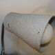 Lampe de bureau 1960 grise peinture graniteuse