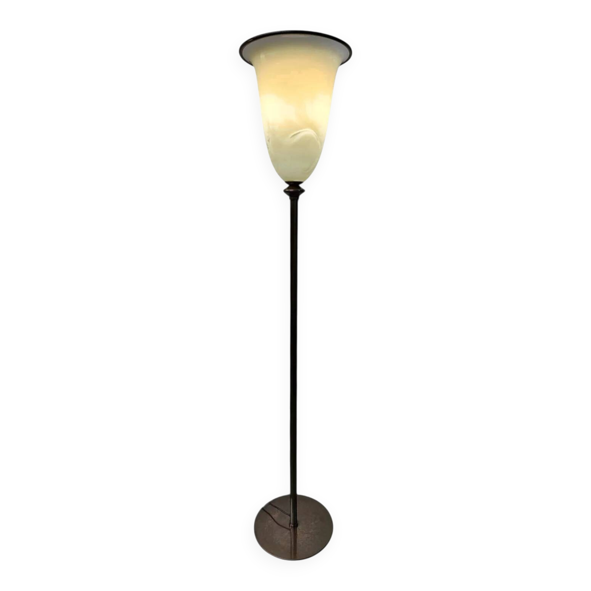 Lampadaires Primavera vintage en verre de Murano par Barovier & Toso / années 1970