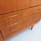 Vintage Scandinavian teak wardrobe from the 1960s.