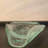 Vintage pocket in bubbled glass paste