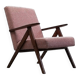 Mid Century Easy Chair Model B - 310 Var in Pink Boucle
