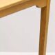 Vintage Scandinavian oak desk with 4 drawers – Sweden – 1960s