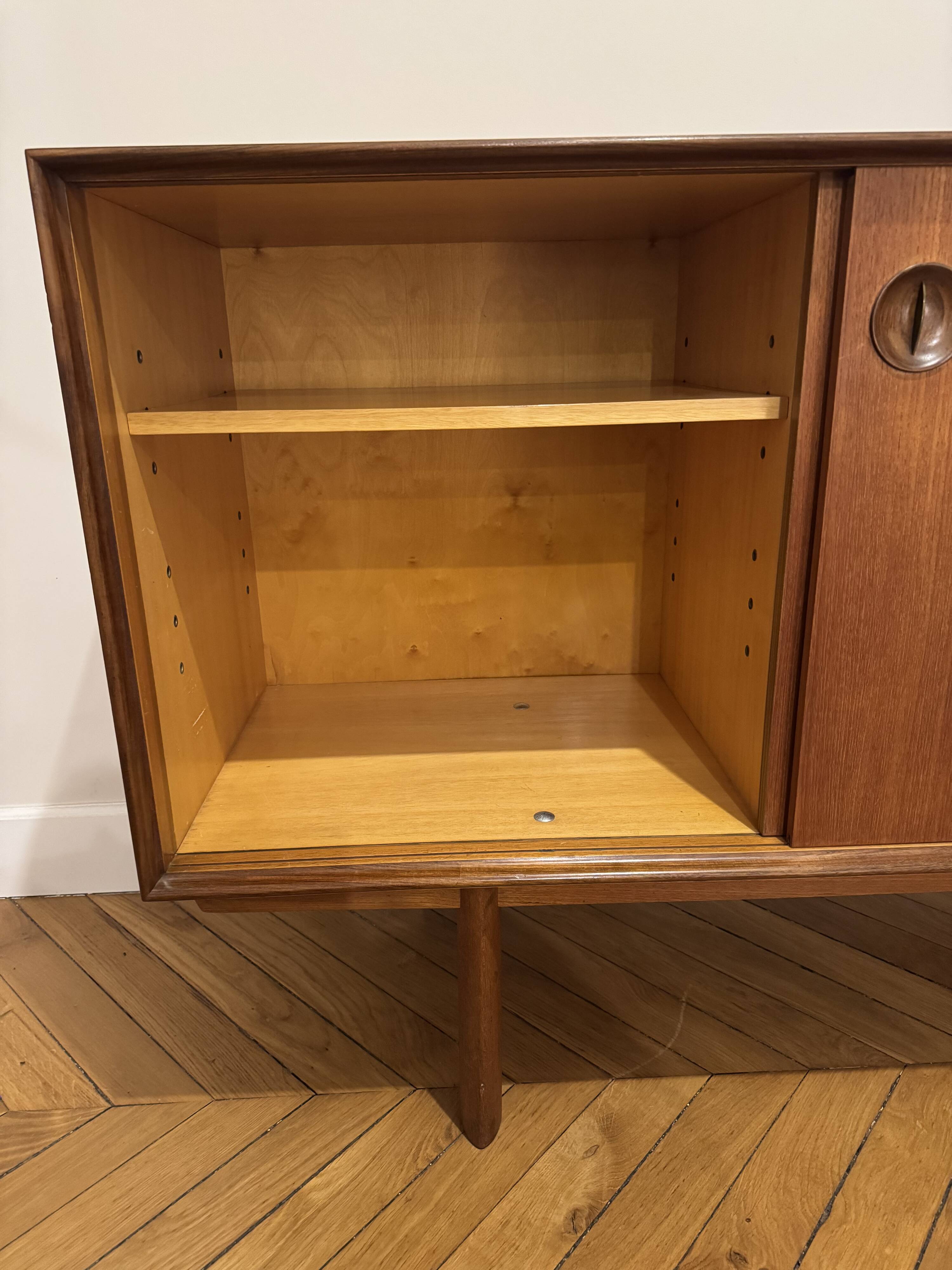 Sideboard Rastad and Relling by cabinetmaker Gustav Bahus – 1950s Norway