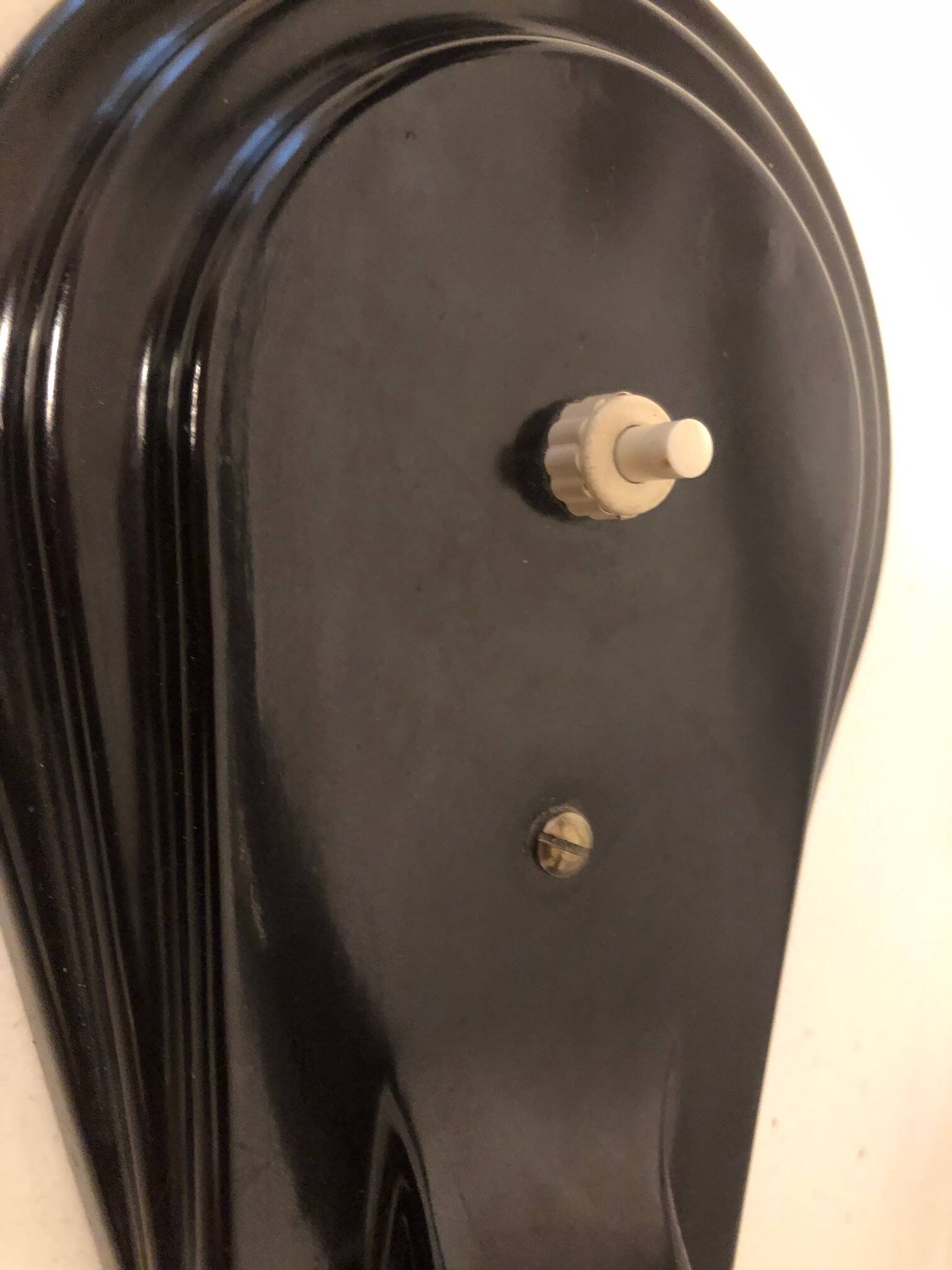 Art deco bakelite lamp - bauhaus