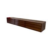 Wall sideboard palissander 1965