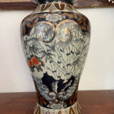Paire de vases émail craquelé