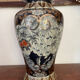 Paire de vases émail craquelé
