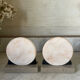 Pair of Art Deco marble and onyx bookends