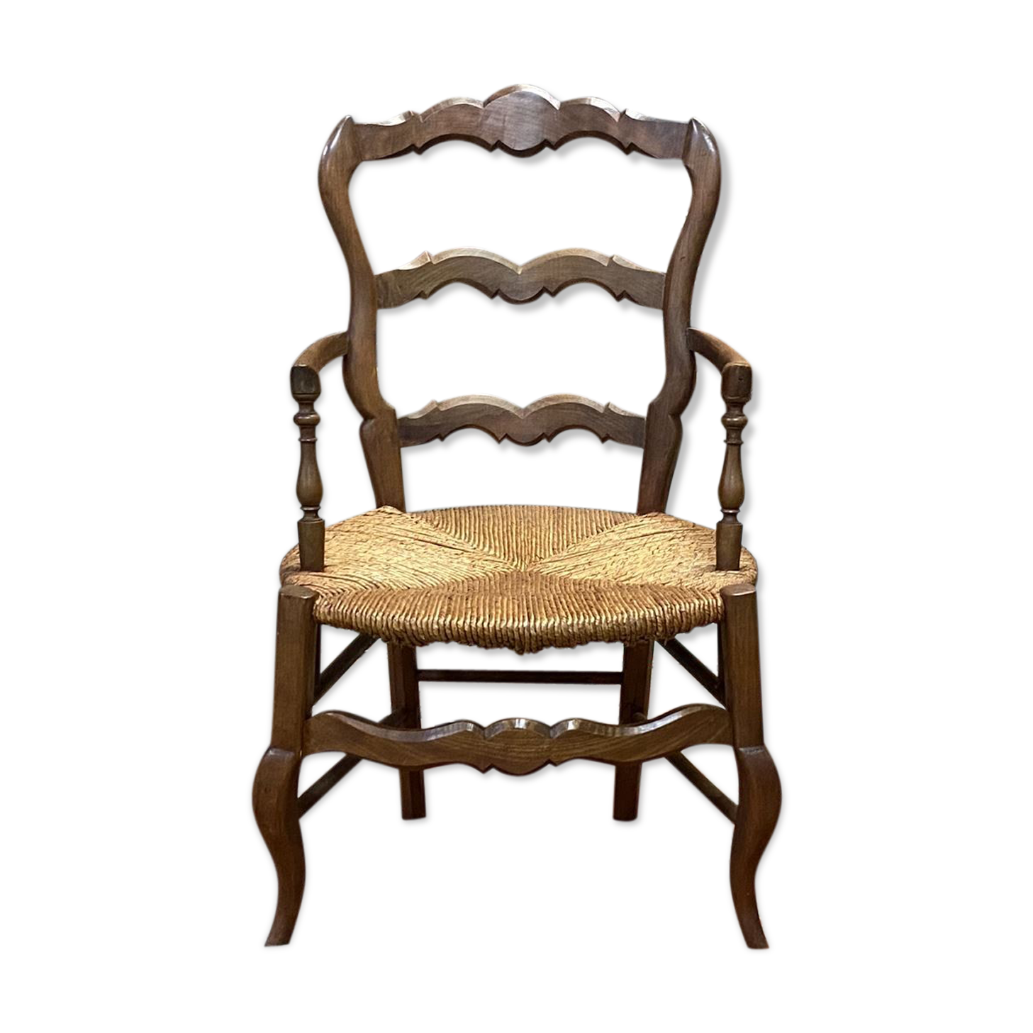 fauteuil rustique Louis XV - début XXème