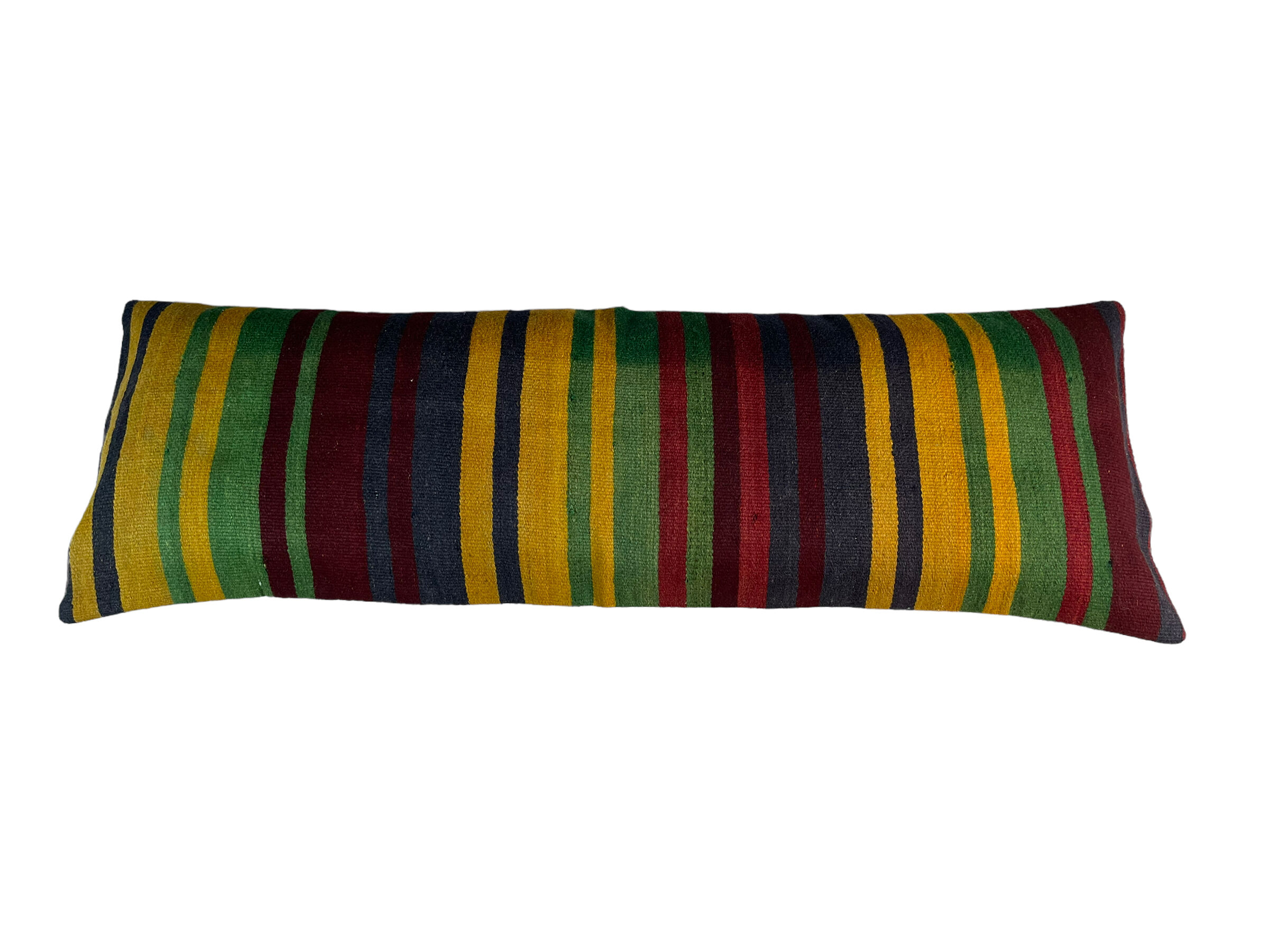 Vintage turkish kilim cushion cover , 120 x 40 cm