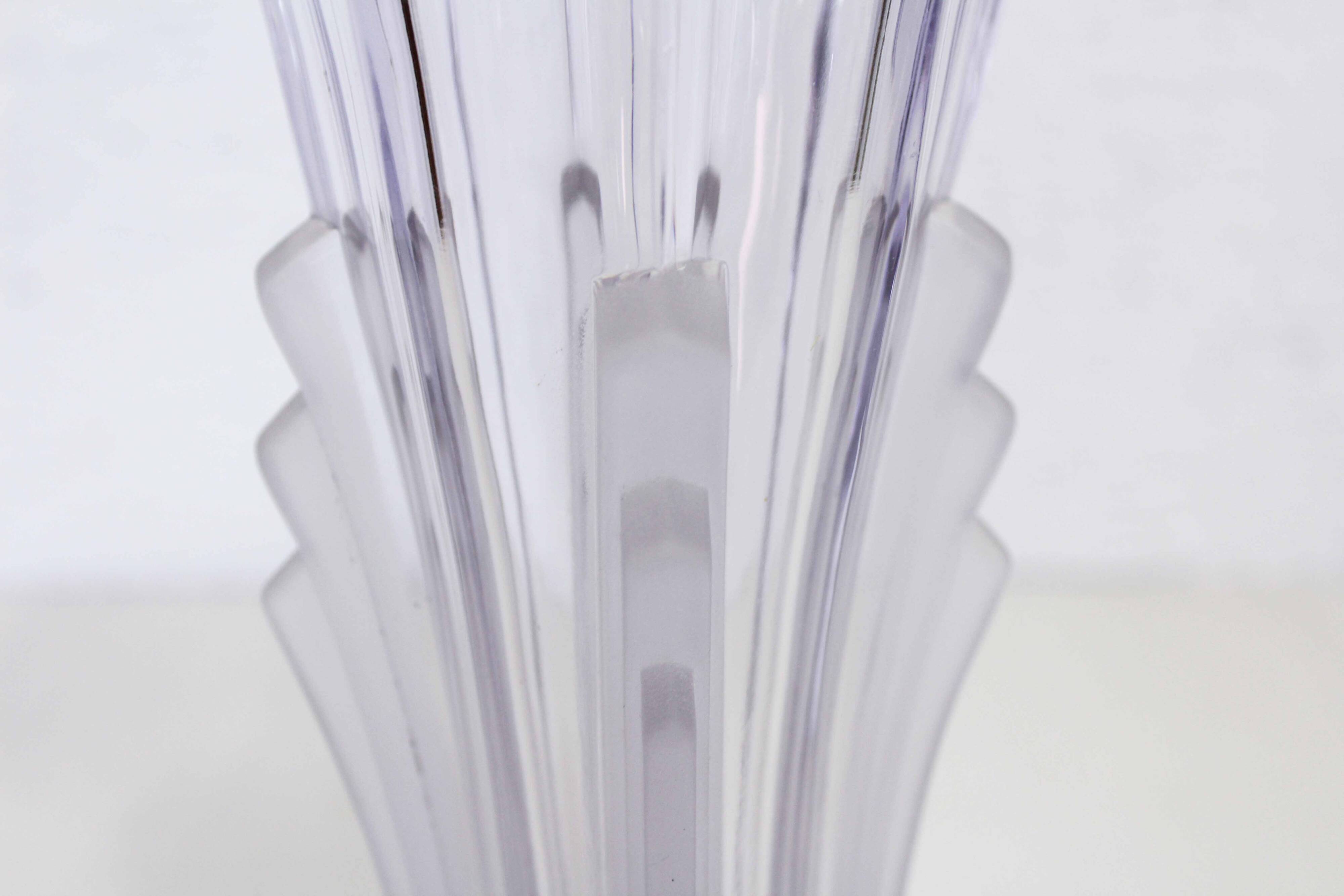 Art Deco glass vase