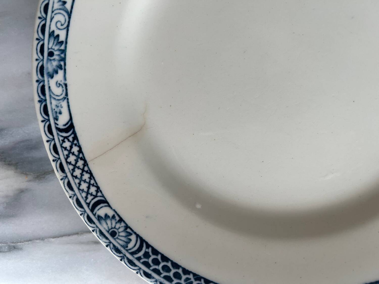 Ironstone plates