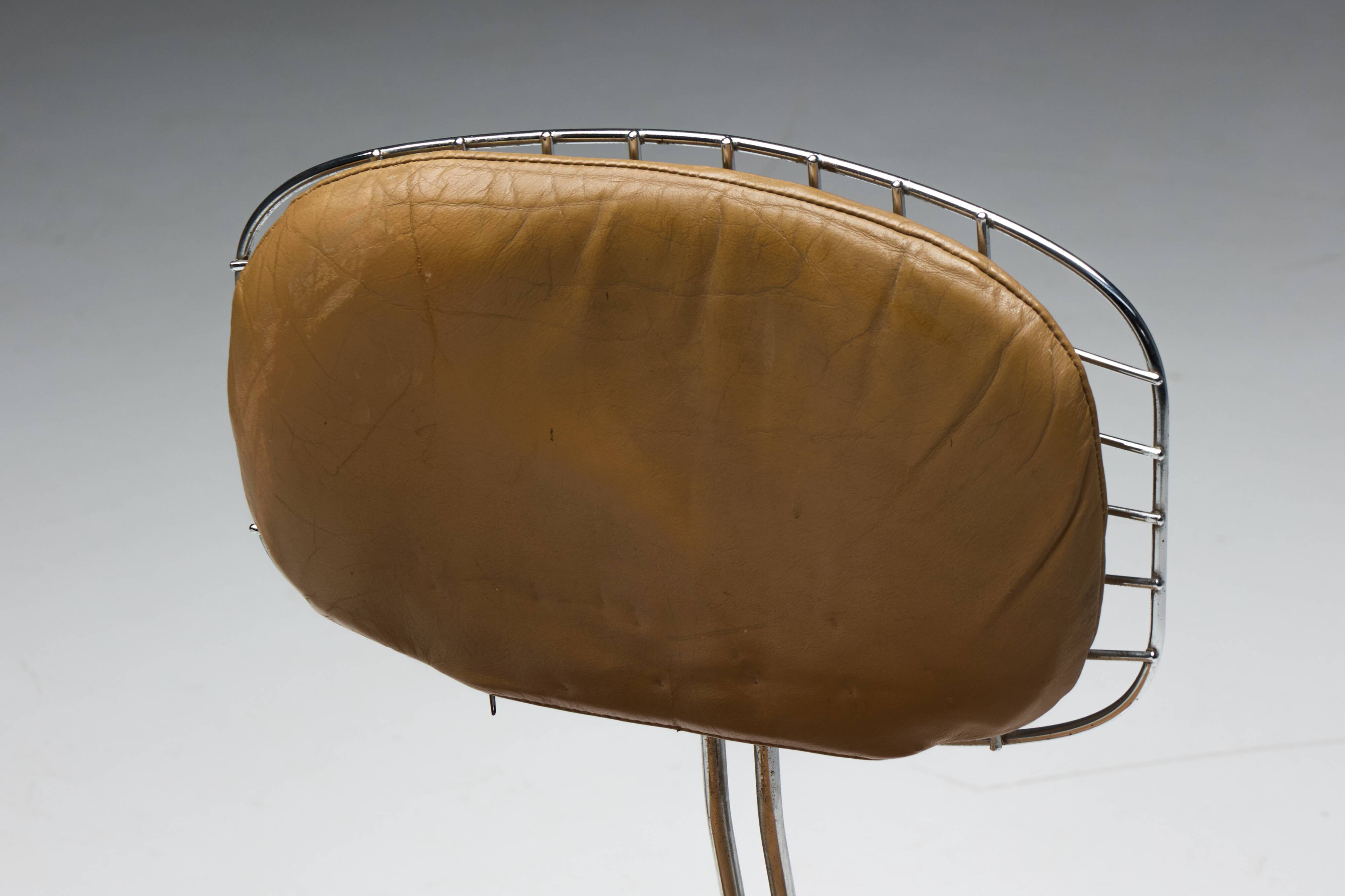 Beaubourg Office Chair by Michel Cadestin & Georges Laurent, France, 1970s