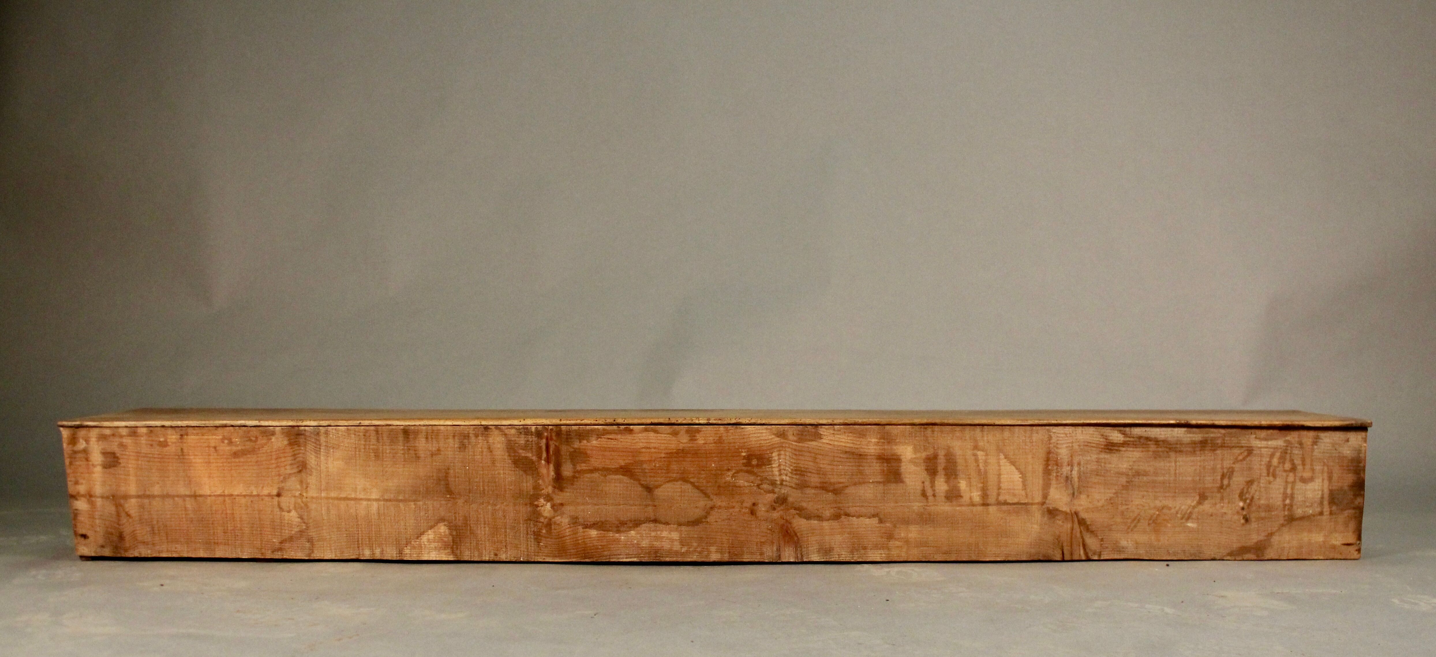 Record of pharmacy in blond walnut