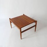 table basse scandinave vintage design 1960 en teck années 60 70 ALF SVENSSO