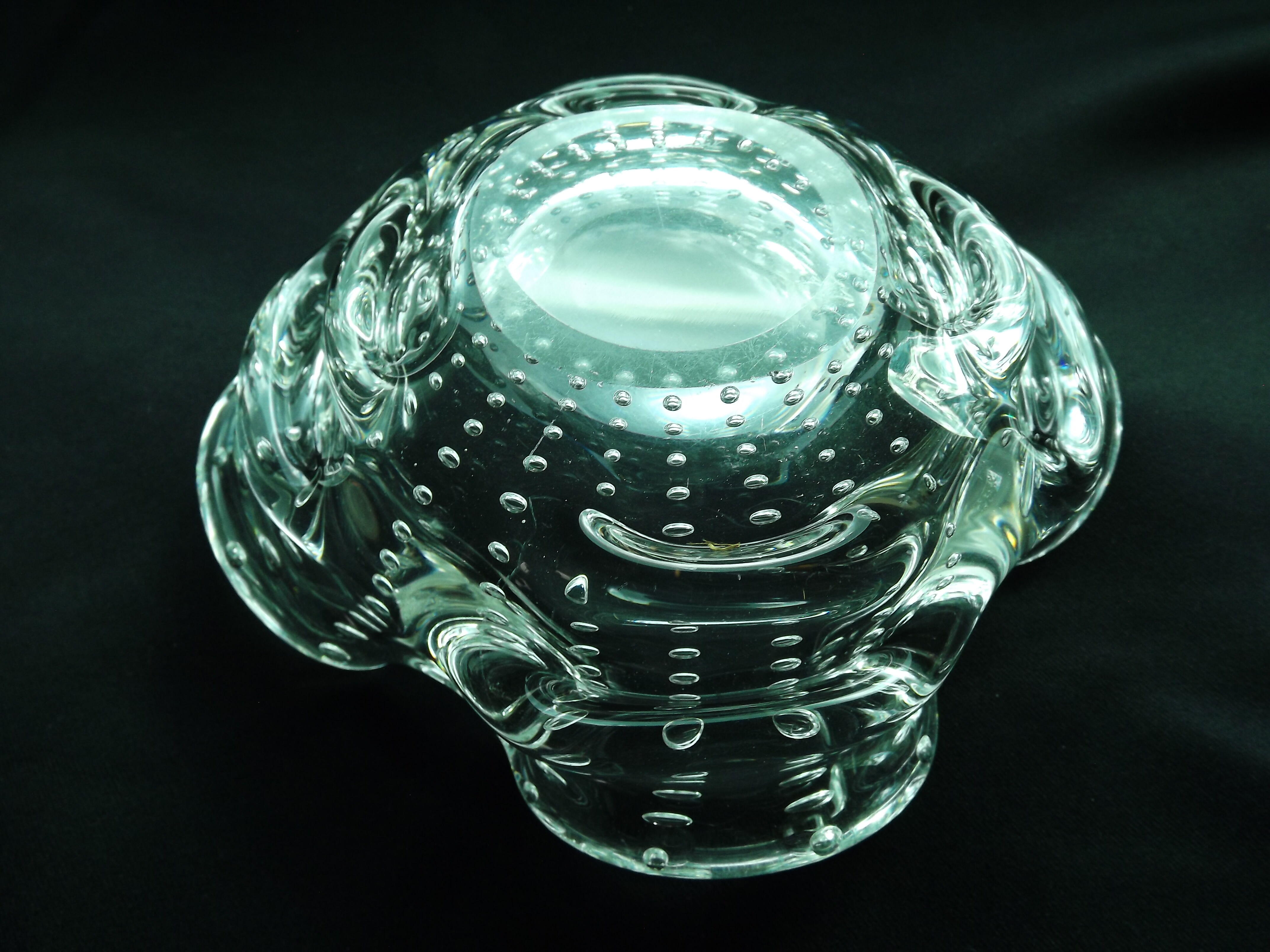 Val St Lambert ashtray
