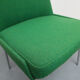 1960s Green and Chrome Mauser Chair