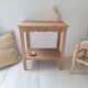 Occasional table / pedestal / side table / bedside table Art Deco