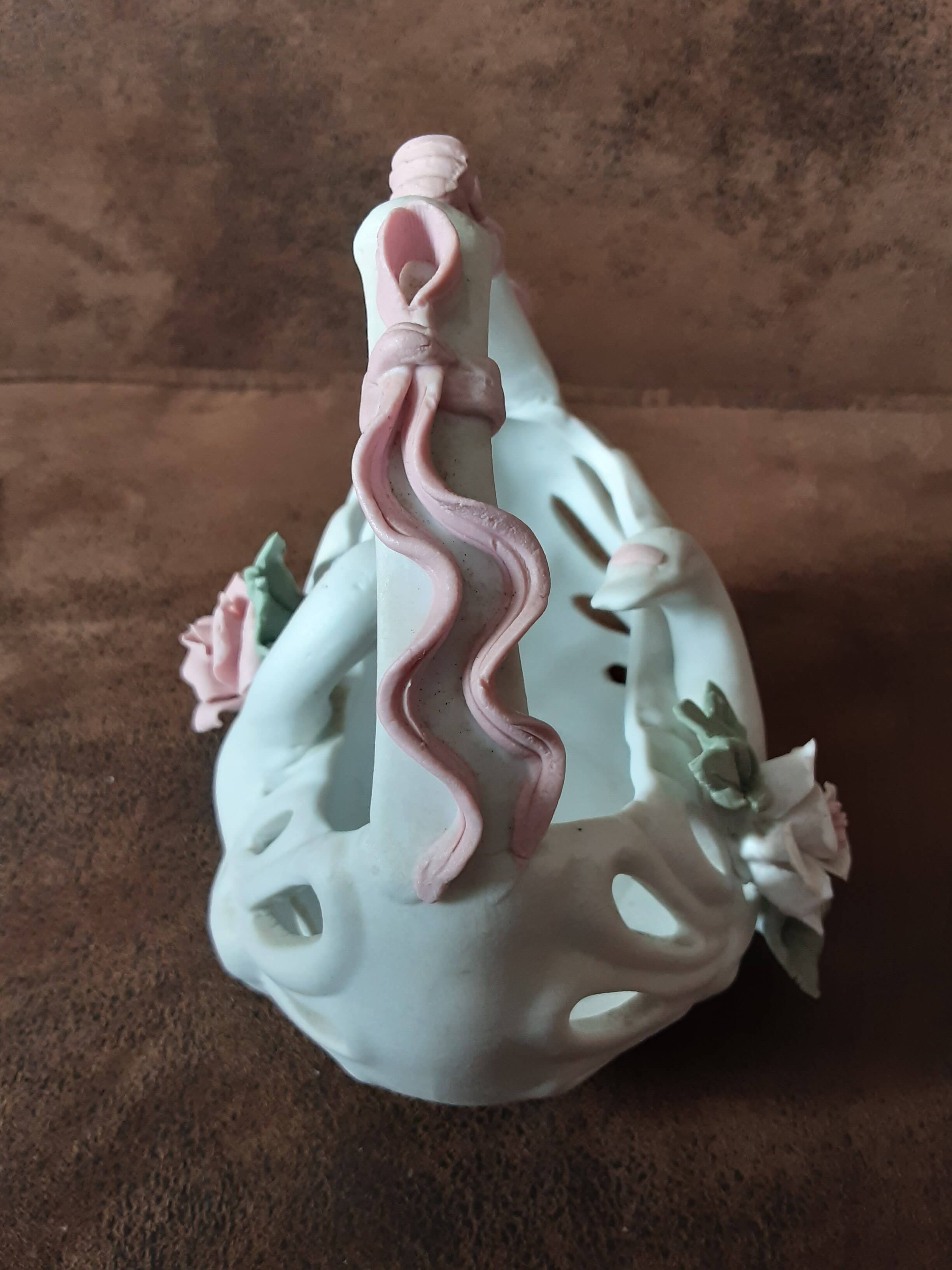 Ceramic basket