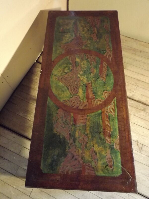 Table basse style asiatique