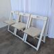 Set of 3 Vintage TRIESTE Foldable Chair by Aldo Jacober, 1970s Mid-Century