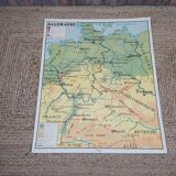 School map Editions Rossignol