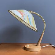 Lampe de bureau Temde années 1960 à col de cygne flexible